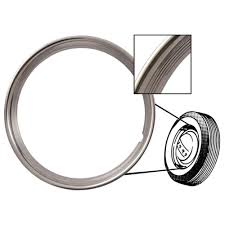 BEAUTY RING RIBBED 14" POLISHED S/Steel