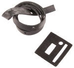 TRUNK HANDLE PAD FORD 50, 2 piece