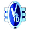 EMBLEM GRILLE FORD 41, Chrome 'V8' with BLUE enamel background, OR CRANK HOLE COVER