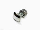 BUMPER BOLT FORD 42-48 S/S SQUARE HEAD, Inc S/S WASHER & NUT.
