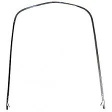 RADIATOR SHELL GRILLE TRIM FORD 32 S/S, For back of grille shell. Inc' hardware.