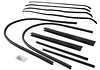 WINDOW CHANNEL KIT PICKUP 42-47, For pickups without vent windows.