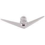 EMBLEM GRILLE PICKUP 52 "V8" CHROME