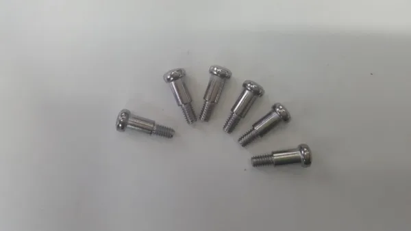 TAIL LIGHT LENS SCREWS FORD 55, set of 6 correct stepped screws
