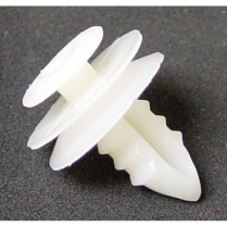 DOOR PANEL CLIP, White plastic