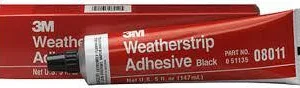 WEATHERSTRIP ADHESIVE 150ml (3M-8011)  NLA
