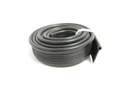 FENDER PIPING ORIGINAL STYLE FORD 32-66, EMBOSSED VINYL BLACK-25' ROLL, 1/4" BEAD