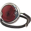 TAIL LIGHT ASSY FORD 35-36, PICKUP 46-52, BLACK & S/S RIM