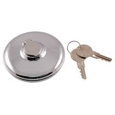 GAS CAP FORD 32-48, PICKUP 32-50, LOCKING, with Ford script, with 2 keys