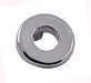 WIPER PIVOT BEZEL FORD 37-39, Chrome, wiper pivot to roof, closed car (each)