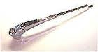 WIPER ARM FORD 37-39 CLOSED CAR, for wrist type blade