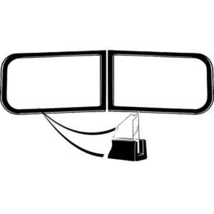 WINDSHIELD SEAL FORD 37-40, OPEN CAR