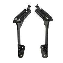 HOOD HINGE ARM & SPRING SUPPORTS PAIR, PICKUP 48-52