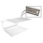 BED STRIPS PICKUP 48-72 COLD ROLLED (7), 76 3/4" long with square holes punched.