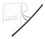 VENT BACK EDGE PICKUP 48-52 METAL BACK