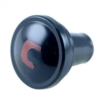 KNOB CHOKE FORD PICKUP 49-50, black with red 'C'