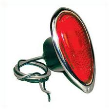 TAIL LIGHT ASSY FORD 38-39, S/S Economy