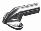 TAILGATE HINGE PICKUP 48-72, Stainless steel