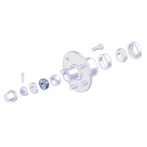 BEARING FRONT OUTER FORD 49-54, PICKUP 48-56, MERCURY 52-54