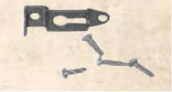MIRROR OUTSIDE MOUNTING KIT FORD 49-51