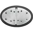 AIRDUCT DAMPER SEAL FORD 49-56, (flapper and seal pre-assembled)