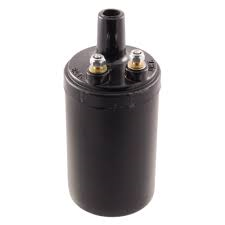 IGNITION COIL FORD 49-55, PICKUP 48-55, 6 Volt, Oil filled