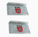 STEP PLATES PICKUP 53-56 W/FORD CREST