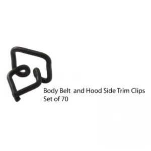 CLIP SET BODY BELT HOOD TRIM CLIP - FORD 1939  SET OF 70