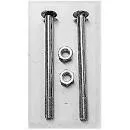 BUMPER BOLT FORD 28-31 HEAD S/Steel, PAIR