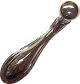 WINDOW CRANK HANDLE FORD 28-31,  deluxe scroll type