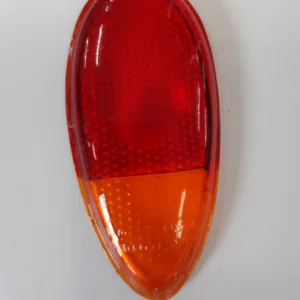 TAIL LIGHT LENS FORD 38-39, ONE THIRD AMBER