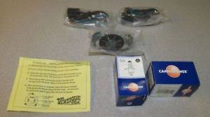 HEADLAMP CONVERSION KIT UNIVERSAL, MOUNTS IN REFLECTOR, 12Volt, PAIR