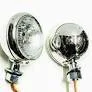 COWL LIGHTS, FORD 32 DELUX PAIR