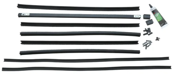 WINDOW CHANNEL KIT FORD 32-33, REAR QUARTER Tudor Sedan