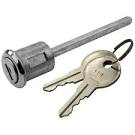 LOCK CYL/ASSY DOOR FORD 28-52, Does not have flap.