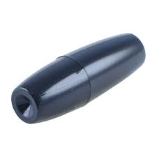 KNOB TURN SIGNAL DOME END, Black