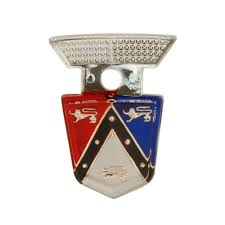 EMBLEM HOOD FAIRLANE 55-56, 57-58 UTE "Ford Crest"