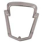 EMBLEM BEZEL HOOD FORD 55-56, VERTICAL FIXINGS