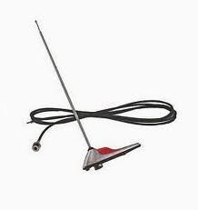 ANTENNA FORD 55-56 REAR MOUNT, as original for left rear quarter