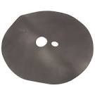 STEERING COLUMN FLOOR SEAL FORD 55-58 AU. goes under mat.