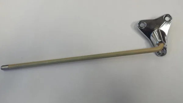 SUNVISOR ARM FORD 55-58 CHROME, SEDAN & UTE, FIts either side.
