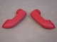 ARM REST FORD 55-58, PAIR, front or rear, RED