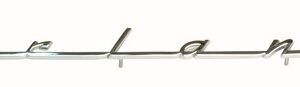 EMBLEM QUARTER PANEL FORD 57-58 US build, "Fairlane 500" - PAIR