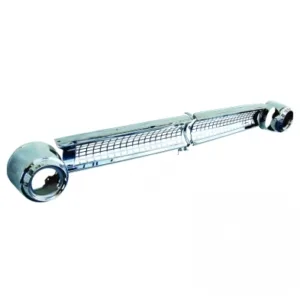 GRILL ASSEMBLY FORD 55 AND 58 AU , includes centre bracket and park light housings.