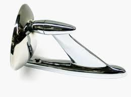MIRROR OUTSIDE FORD 54-65. 1 HOLE, no gasket
