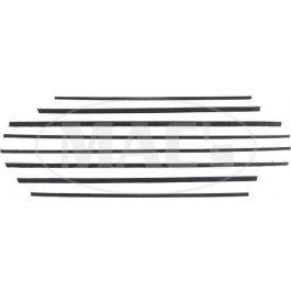 BELTLINE KIT FAIRLANE SEDAN (4 DR) 57-58, 8 piece kit