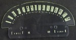 SPEEDO DIAL FACE THUNDERBIRD 55-56, 0-150 mph