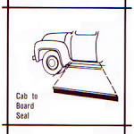 RUNNING BOARD TO CAB SEAL PICKUP 56