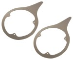TAIL LIGHT HOUSING PADS FAIRLANE 57, T/BIRD 57, RANCHERO & DELIVERY 58