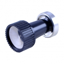 KNOB CIGAR LIGHTER FORD 57 US, Black with silver insert.